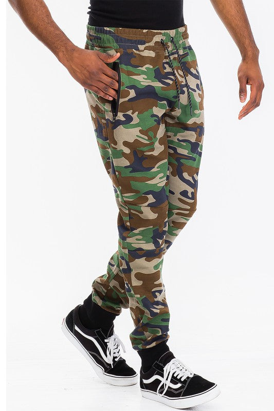 Men's Solid Heathered Jogger