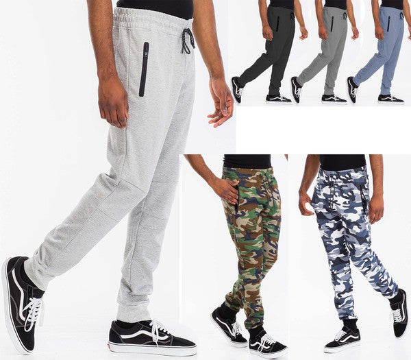 Men's Solid Heathered Jogger