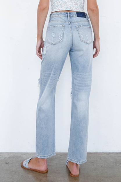 MID-RISE LOOSE FIT JEANS