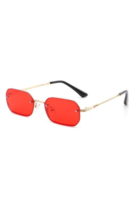 Slim Retro Rectangle Narrow Fashion Sunglasses