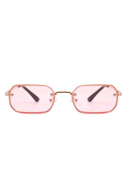 Slim Retro Rectangle Narrow Fashion Sunglasses