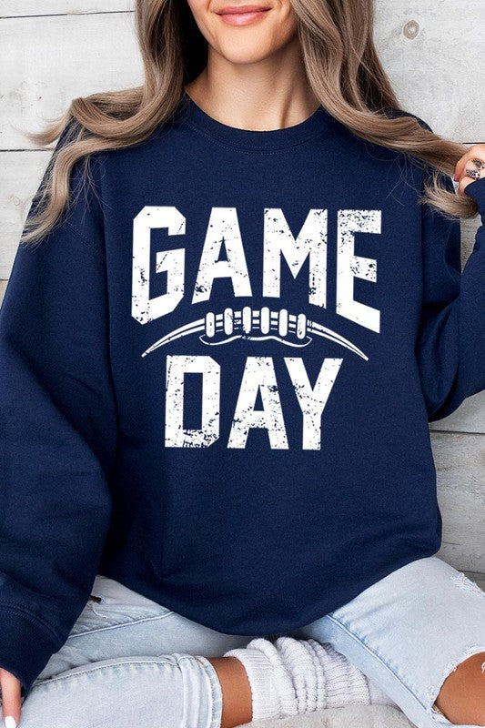 Game Day Football Graphic Fleece Sweatshirts