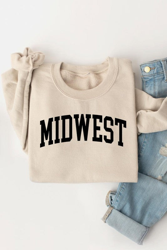 Midwest Graphic Fleece Sweatshirts