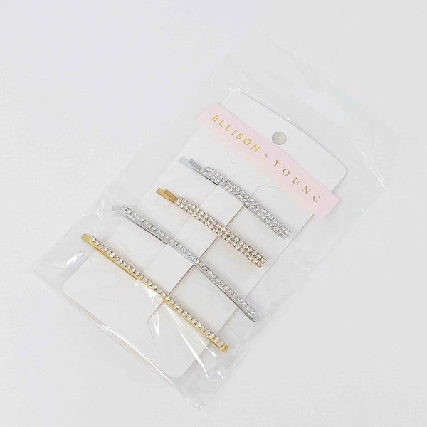 Your Shiness CZ Hair Pin Set