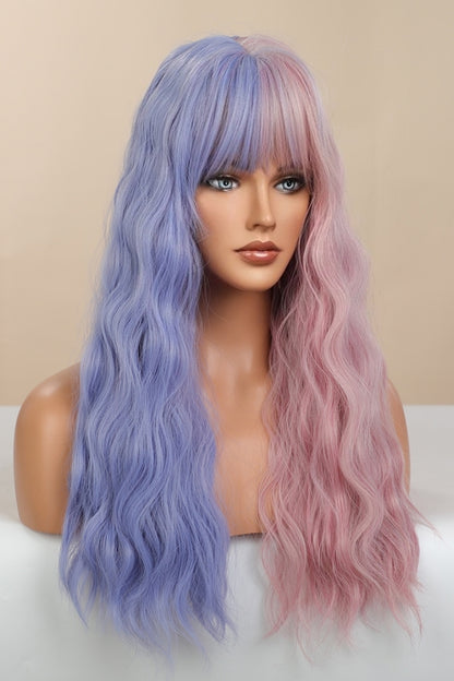 Synthetic Long Wave 26" in Blue/Pink Split Dye