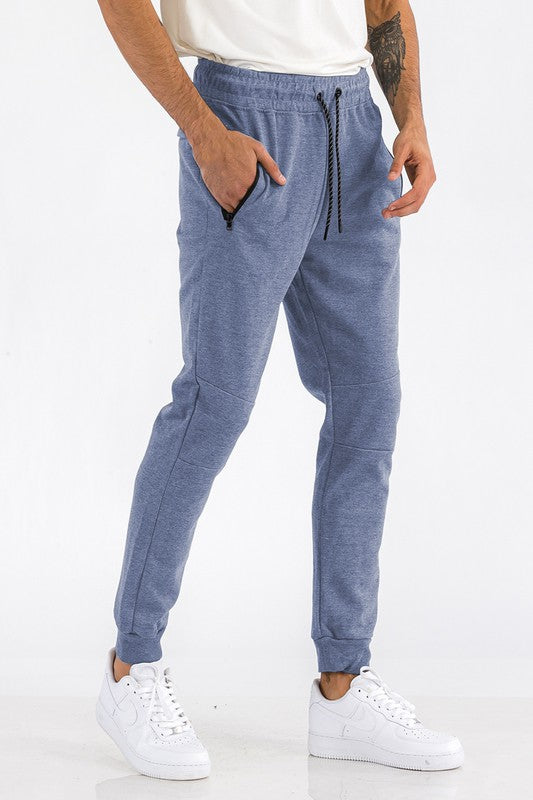 Men's Solid Heathered Jogger