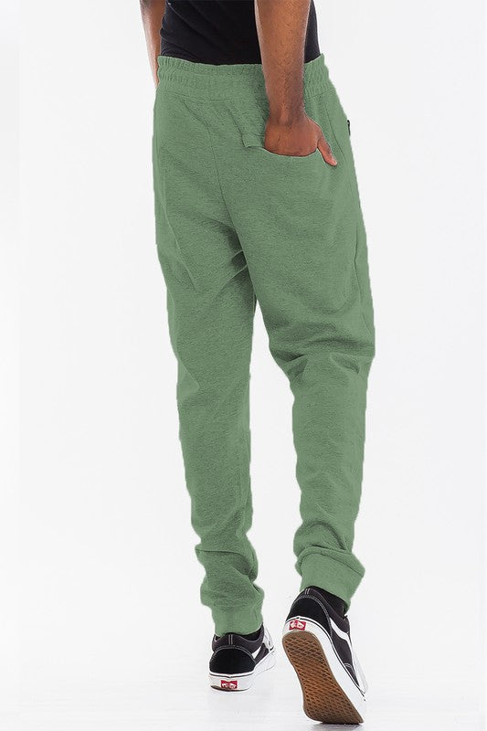 Men's Solid Heathered Jogger